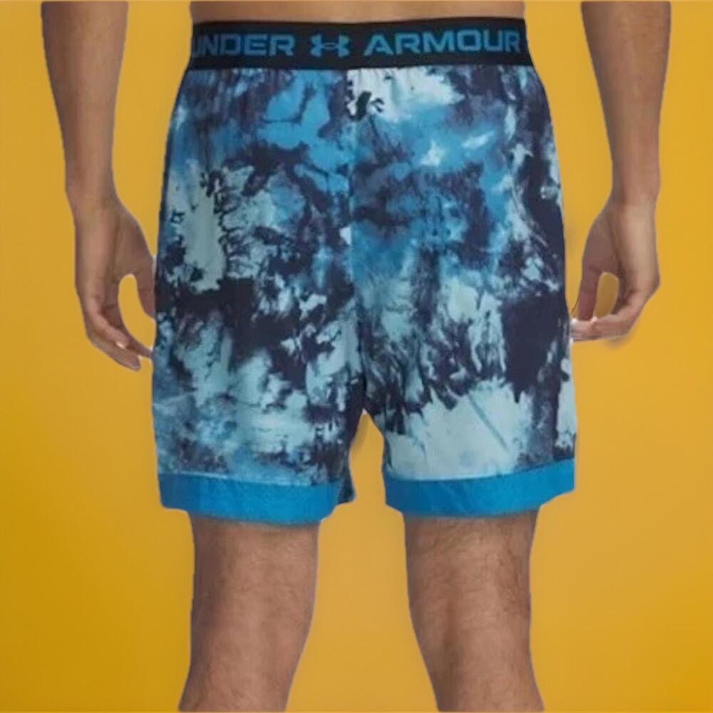 $55 Under Armour UA Vanish Woven Printed Men's 6" Shorts 1376784-494 NWT Small